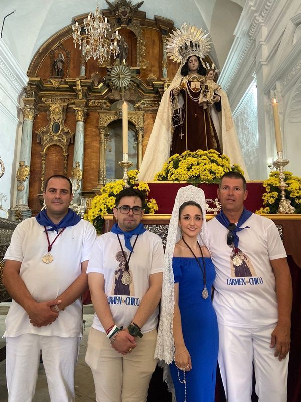La Casa de Ceuta en Algeciras, presente en la procesión del Carmen Chico